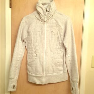 Lululemon Women’s hoodie jacket white size 8